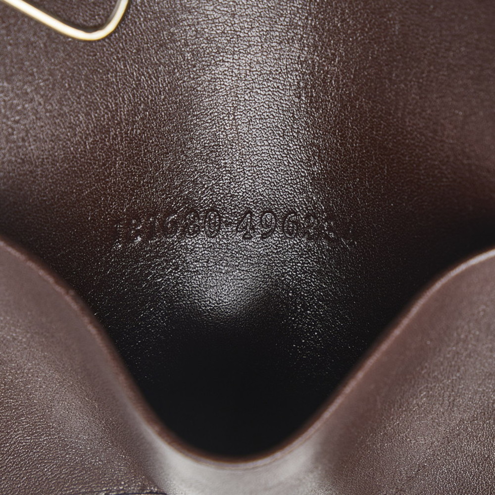 Gucci Gg Canvas Interlocking G Key Case Beige Bro… - image 8